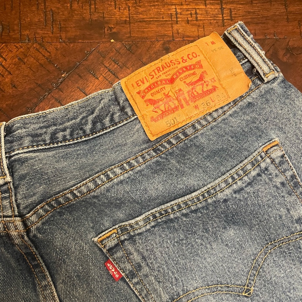 Men’s Levi's Blue Denim Jeans